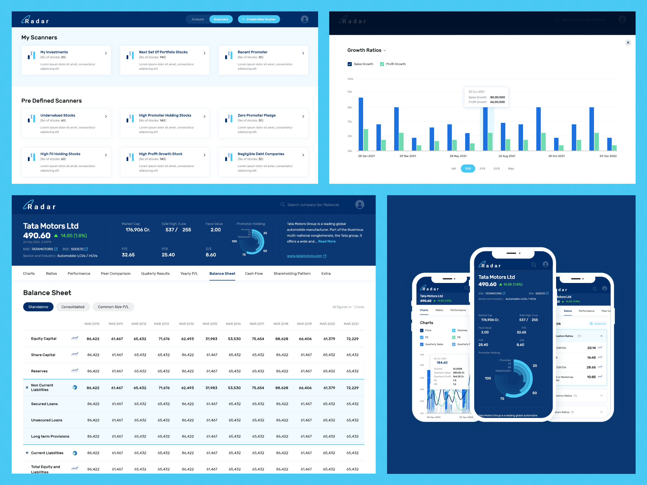 Radar Web Application — screenshot 3