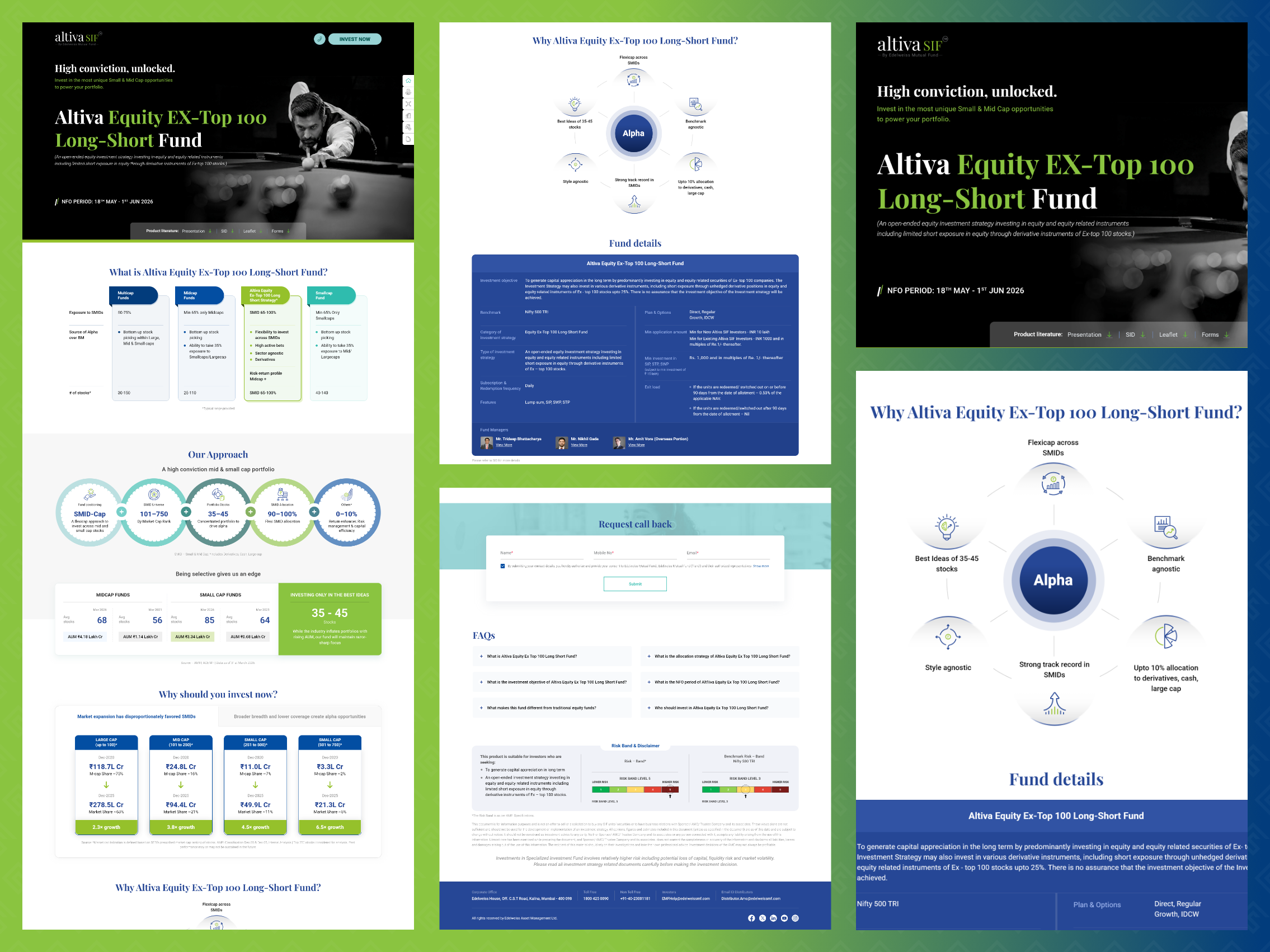 Altiva Equity EX - Top 100 Long Short Fund NFO Landing Page — screenshot 3
