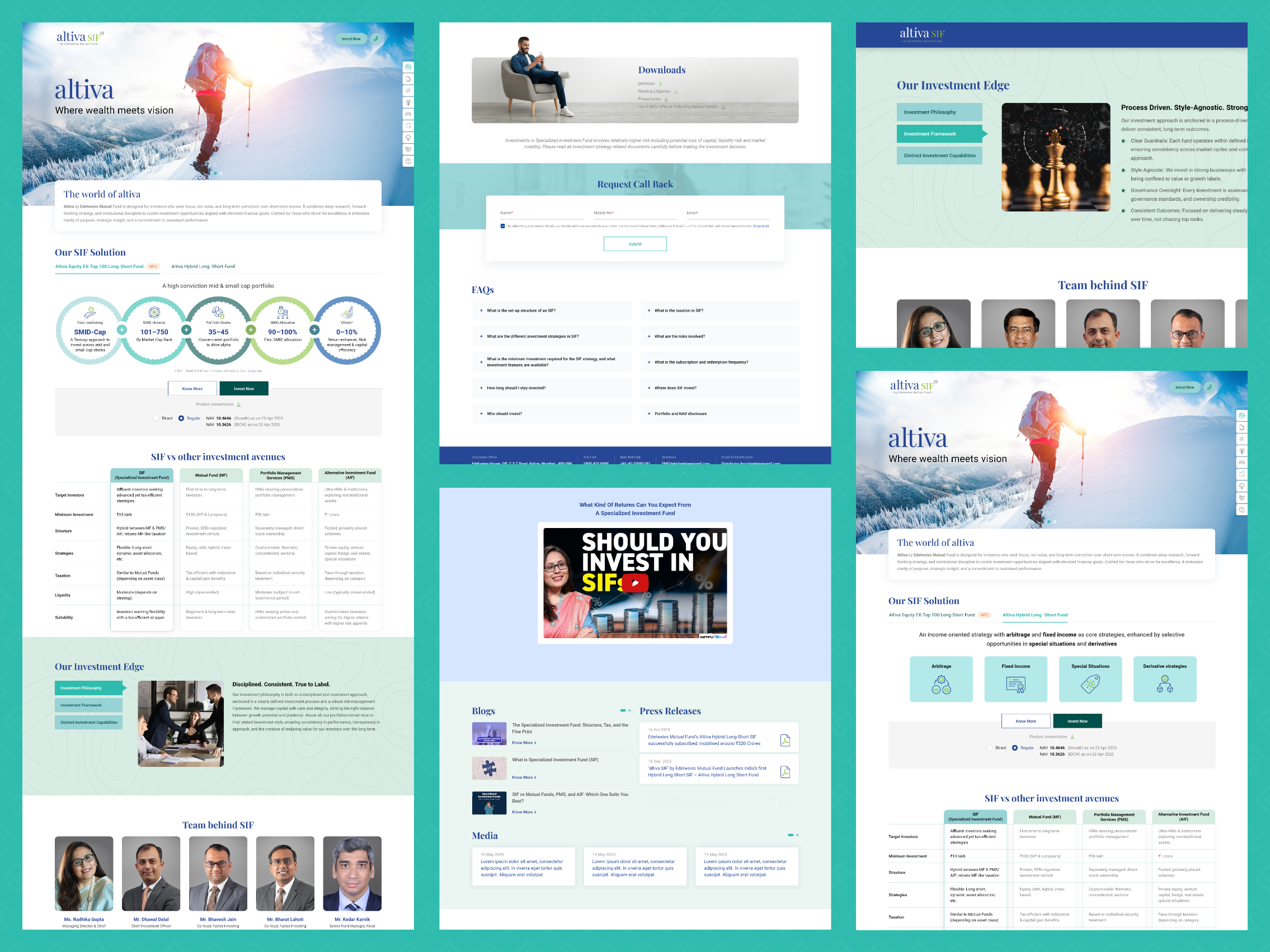 Altiva SIF Landing Page — screenshot 3