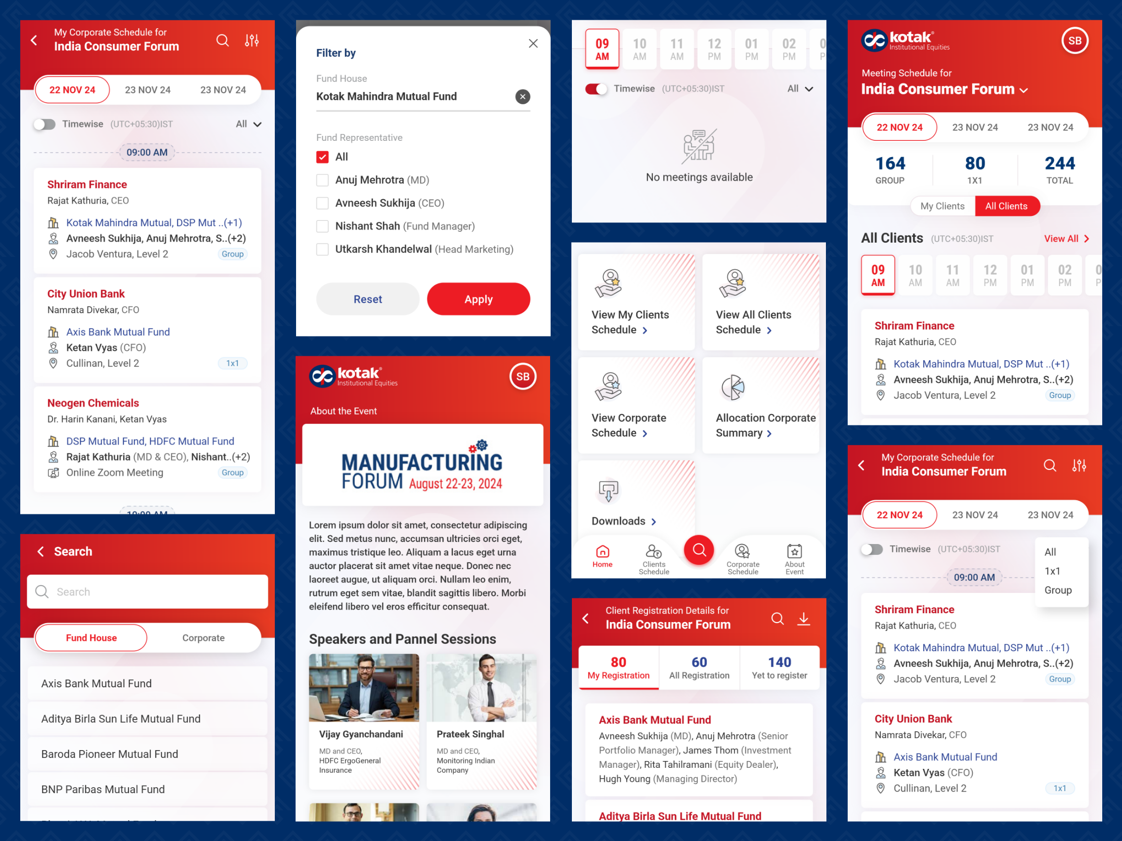 Kotak Conference Mobile App for Kotak Securities — screenshot 3