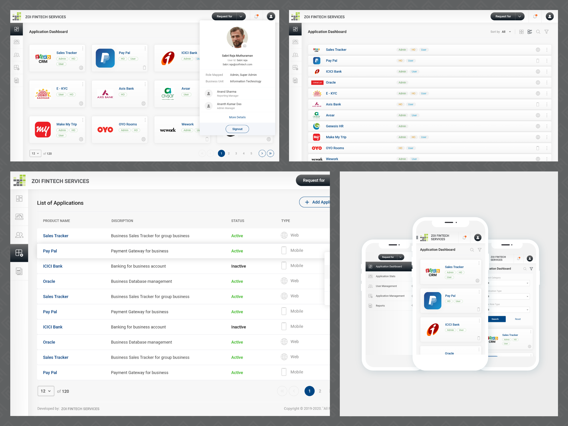 MIRISSO Web Application — screenshot 3
